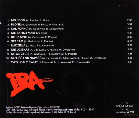 Ira: Mój dom [CD]