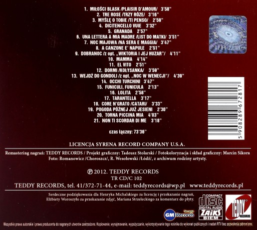 Jan Woroszyło: Pieśni Neapolitańskie (digipack) [CD]