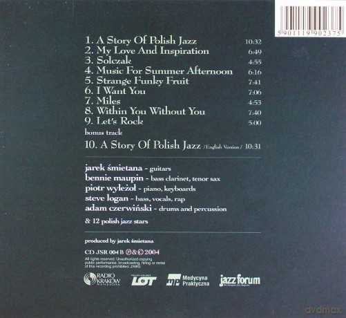 Jarosław Śmietana: A Story Of Polish Jazz [CD]