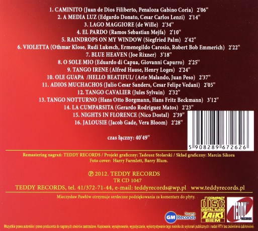 Jay Jerome: Najpiękniejsze tanga dla zakochanych (digipack) [CD]