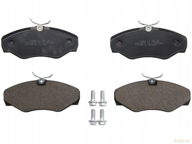 Zestaw klocków hamulcowych, hamulce tarczowe Breck 23099 00 703 00 Opel Renault Nissan