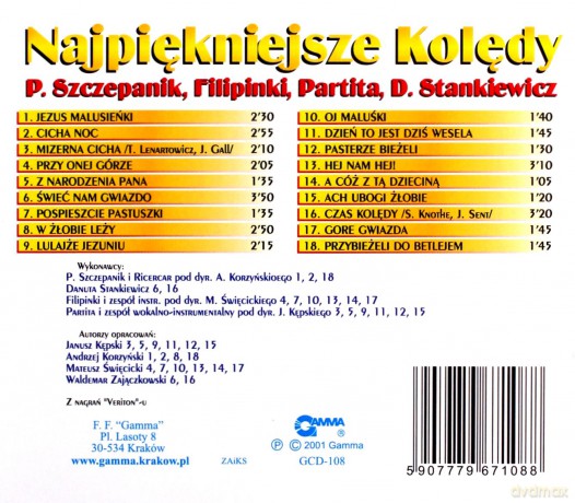 Koledy: Szczepanik, Filipinki i inni (digipack) [CD]