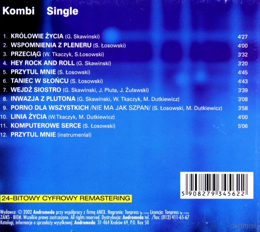 Kombi: Single (Remaster) (digipack) [CD]