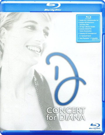 Koncert: Concert for Diana [Blu-Ray]