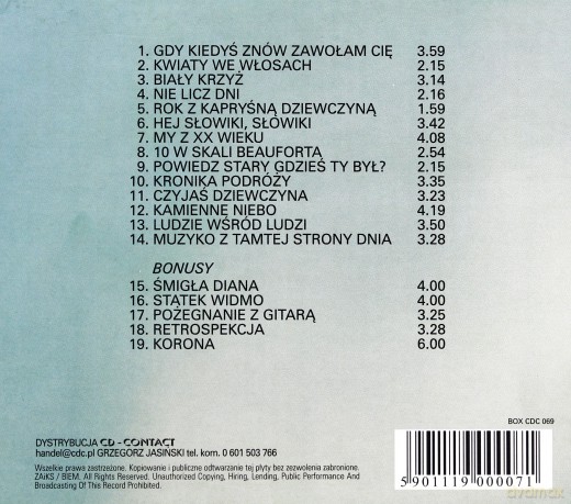 Krzysztof Klenczon: 10 w skali Beauforta (digipack) [CD]