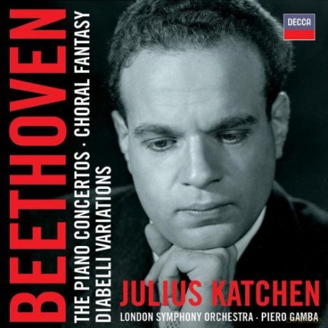 Julius Katchen: Beethoven:Piano Conc 1-5,Choral Fantasia [4CD]