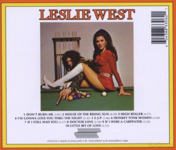 Leslie West: Great Fatsby [CD]