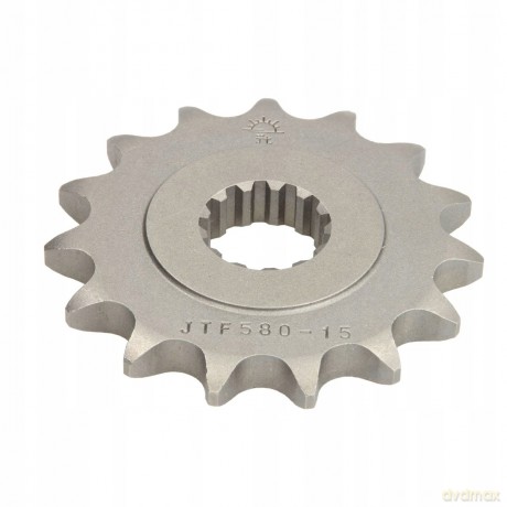 Zębatka przednia stal łańcuch 50 ilość zębów 15 YAMAHA FZ, FZ6, FZR, FZX, GTS, YZF, YZF-R6 600-1000 1985- JT JTF580,15 (530)
