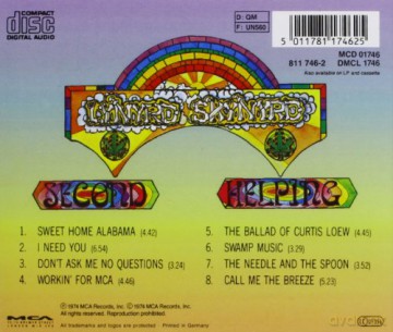 Lynyrd Skynyrd: Second Helping [CD]