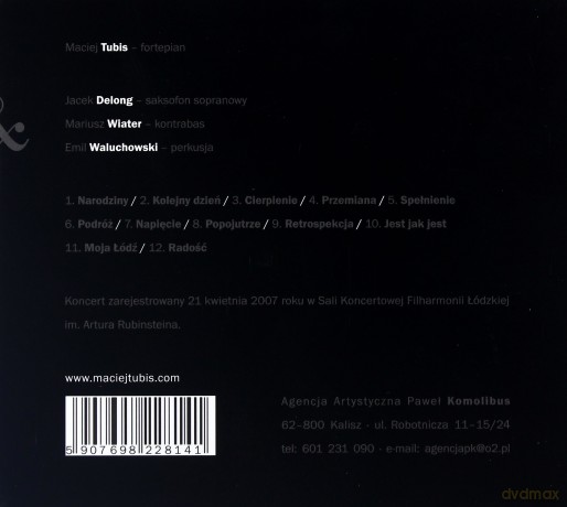 Maciej Tubis: Spełnienie... (digipack) [CD]