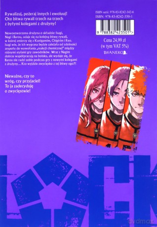 Blue Lock (Tom 8) - Yusuke Nomura, Muneyuki Kaneshiro [KOMIKS]