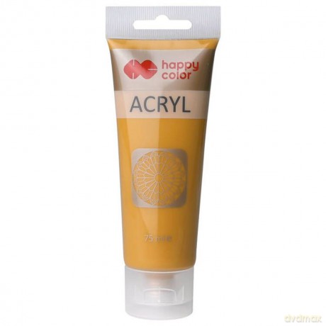 Farba akrylowa 75ml ochra tubka