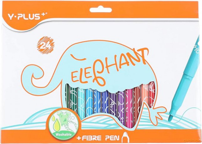 Flamastry Elephant 24 kolory Y-Plus