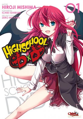 Highschool DxD (Tom 1) - Hiroji Mishima, Ichiei Ishibumi [KOMIKS]