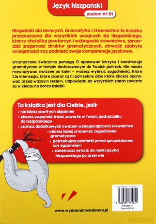 Hiszpański dla leniwych. Gramatyka i słownictwo - Agnieszka Bywalec [KSIĄŻKA]