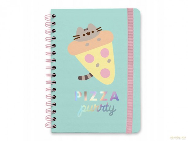 Kołonotes A5 Pusheen Pizza Purrty ctfba50001