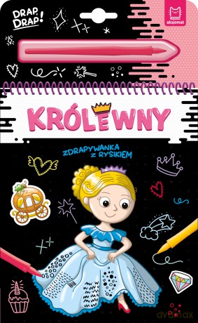 Królewny. Zdrapywanka z rysikiem - Agata Kaczyńska [KSIĄŻKA]