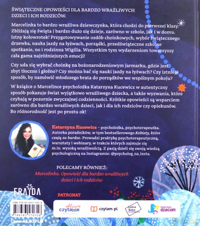 Marcelinka i świąteczny kołowrotek - Katarzyna Kucewicz [KSIĄŻKA]