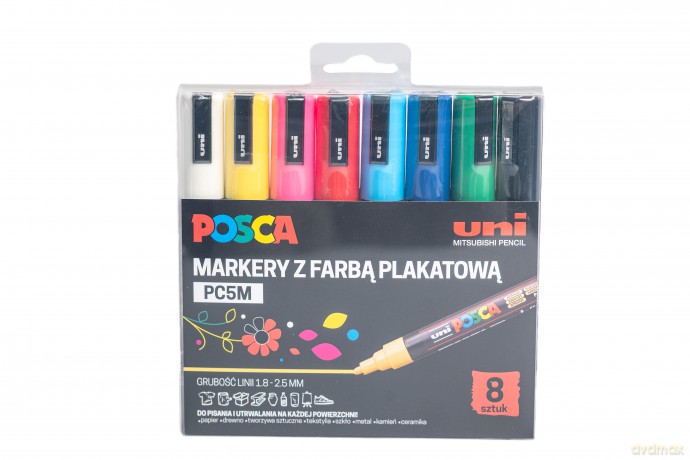 Markery PC-5M 16 kolorów Posca Uni