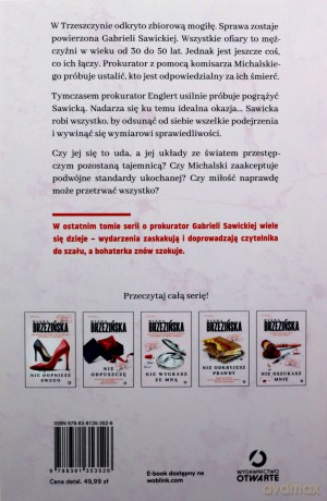 Nie oskarżysz mnie. Prokurator Gabriela Sawicka (Tom 6) - Diana Brzezińska [KSIĄŻKA]