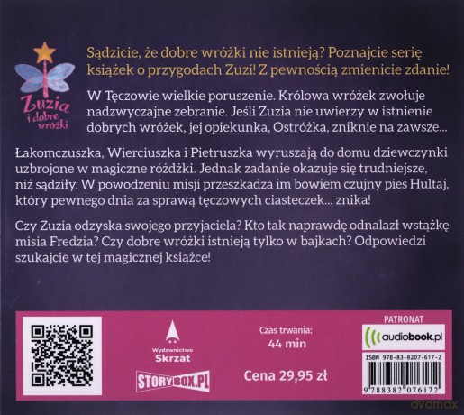 O Zuzi, która nie wierzyła w dobre wróżki - Anna Potyra [AUDIOBOOK]