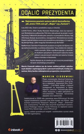 Ocalić prezydenta - Marcin Ciszewski [KSIĄŻKA]