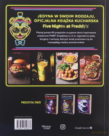 Oficjalna książka kucharska. Five Nights at Freddy's - Scott Cawthon, Rob Morris [KSIĄŻKA]