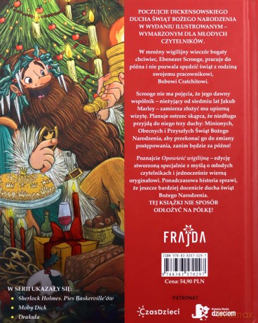 Opowieść wigilijna - Charles Dickens [KSIĄŻKA]