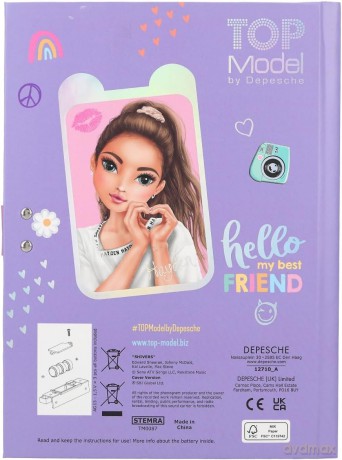 Pamiętnik na kod Top Model 12710A