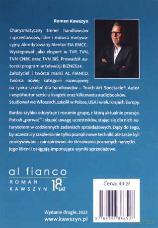 Pierwsze skrzypce. Sprzedawaj podczas prezentacji - Roman Kawszyn [KSIĄŻKA]