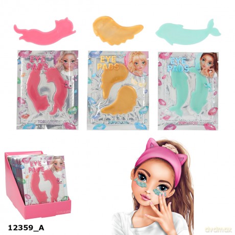 Płatki żelowe pod oczy Top Model 3 wzory BEAUTY&ME 12359A