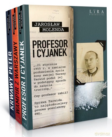 Profesor i cyjanek / Wampir z Warszawy / Krwawy Peter - Jarosław Molenda [KSIĄŻKA]
