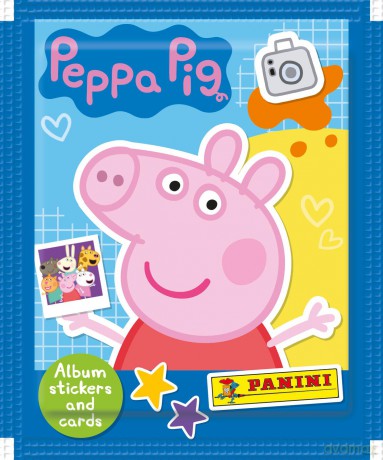 Saszetka z naklejkami Peppa Pig moja zabawa [FIGURKA]