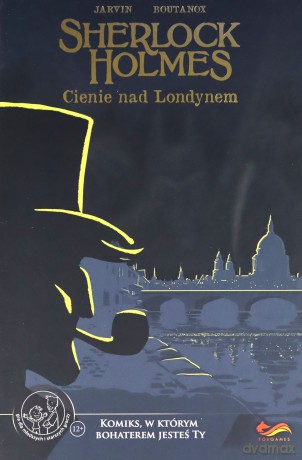 Sherlock Holmes. Cienie nad Londynem. Komiksy paragrafowe - Jarvin Boutanox [KOMIKS]