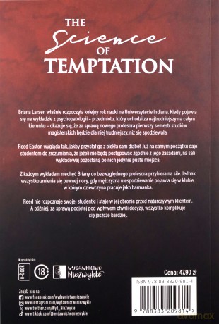 The Science of Temptation. Dylogia Science (Tom 1) - Julia Popiel [KSIĄŻKA]