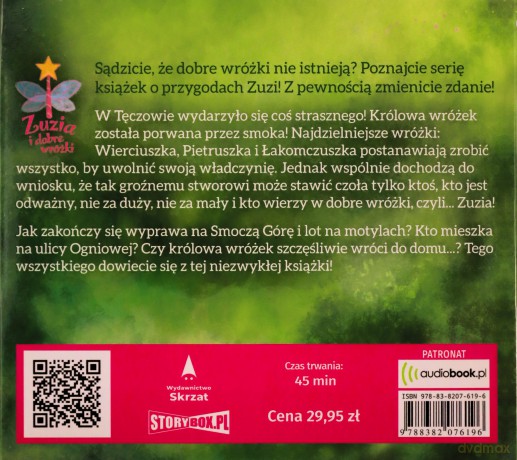 Zuzia w Krainie Wróżek - Anna Potyra [AUDIOBOOK]