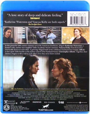 The World to Come (Świat, który nadejdzie) [Blu-Ray]