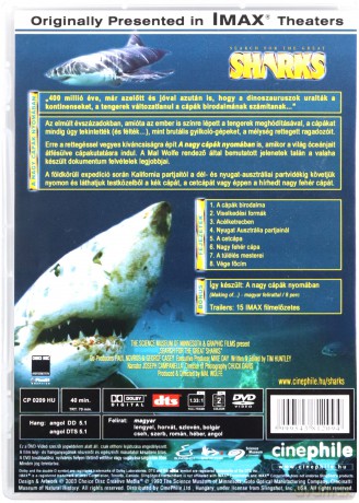 Rekiny: śladami wielkich rekinów [DVD]