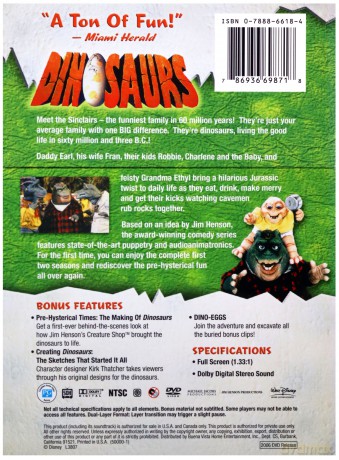 Dinosaurs Season 1-2 [4DVD]