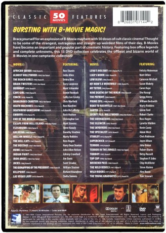 B-Movie Blast - 50 Movie Collection [BOX] [13DVD]