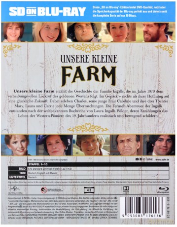 Little House on the Prairie (Domek na prerii) [10xBlu-Ray]