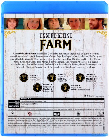 Little House on the Prairie (Domek na prerii) [10xBlu-Ray]