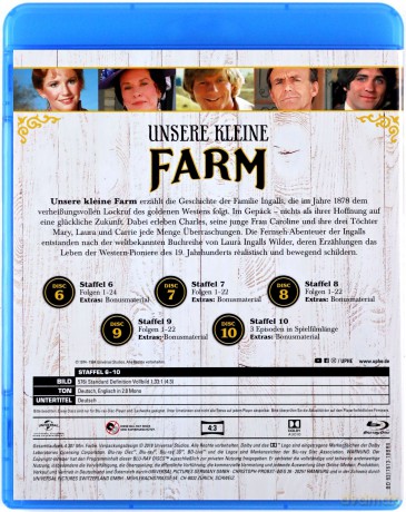 Little House on the Prairie (Domek na prerii) [10xBlu-Ray]