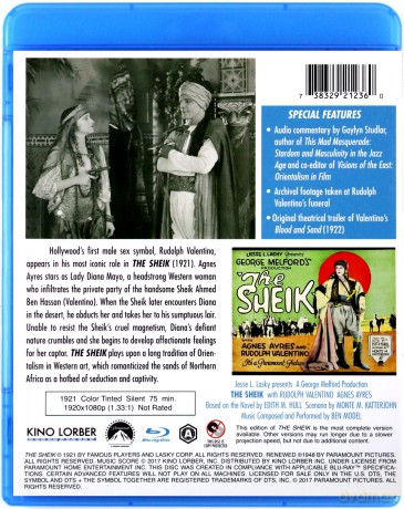 The Sheik (Szejk) [Blu-Ray]