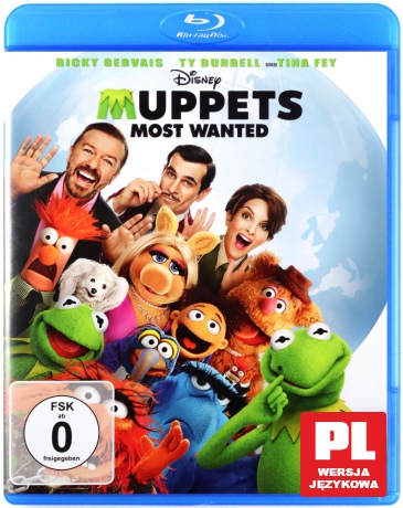 Muppety: Poza prawem [Blu-Ray]