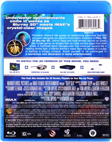 Deep Sea [Blu-Ray 3D]+[Blu-Ray]