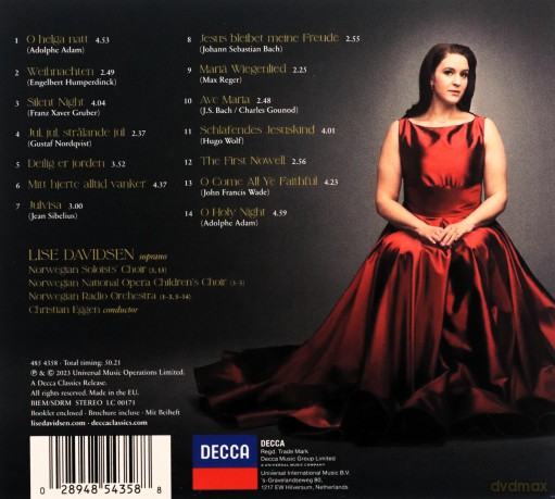 Lise Davidsen: Christmas From Norway [CD]