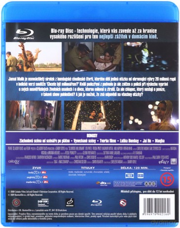 Slumdog Millionaire (Slumdog. Milioner z ulicy) [Blu-Ray]