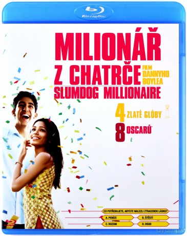Slumdog Millionaire (Slumdog. Milioner z ulicy) [Blu-Ray]