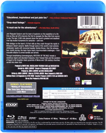 Mystery of the Nile [Blu-Ray]